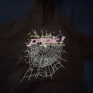black sp5der hoodie